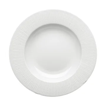 Swedish Grace deep plate 25 cm, 6-pack snow (white) - Rörstrand