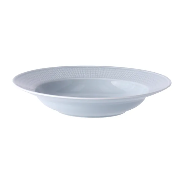 Swedish Grace deep plate Ø25 cm - ice (light blue) - Rörstrand