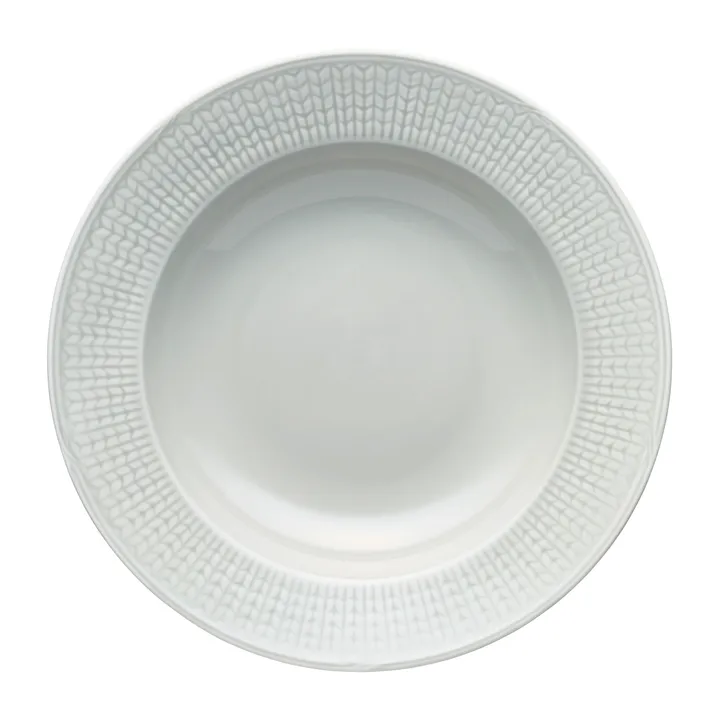 Swedish Grace deep plate Ø25 cm - Mist (grey) - Rörstrand