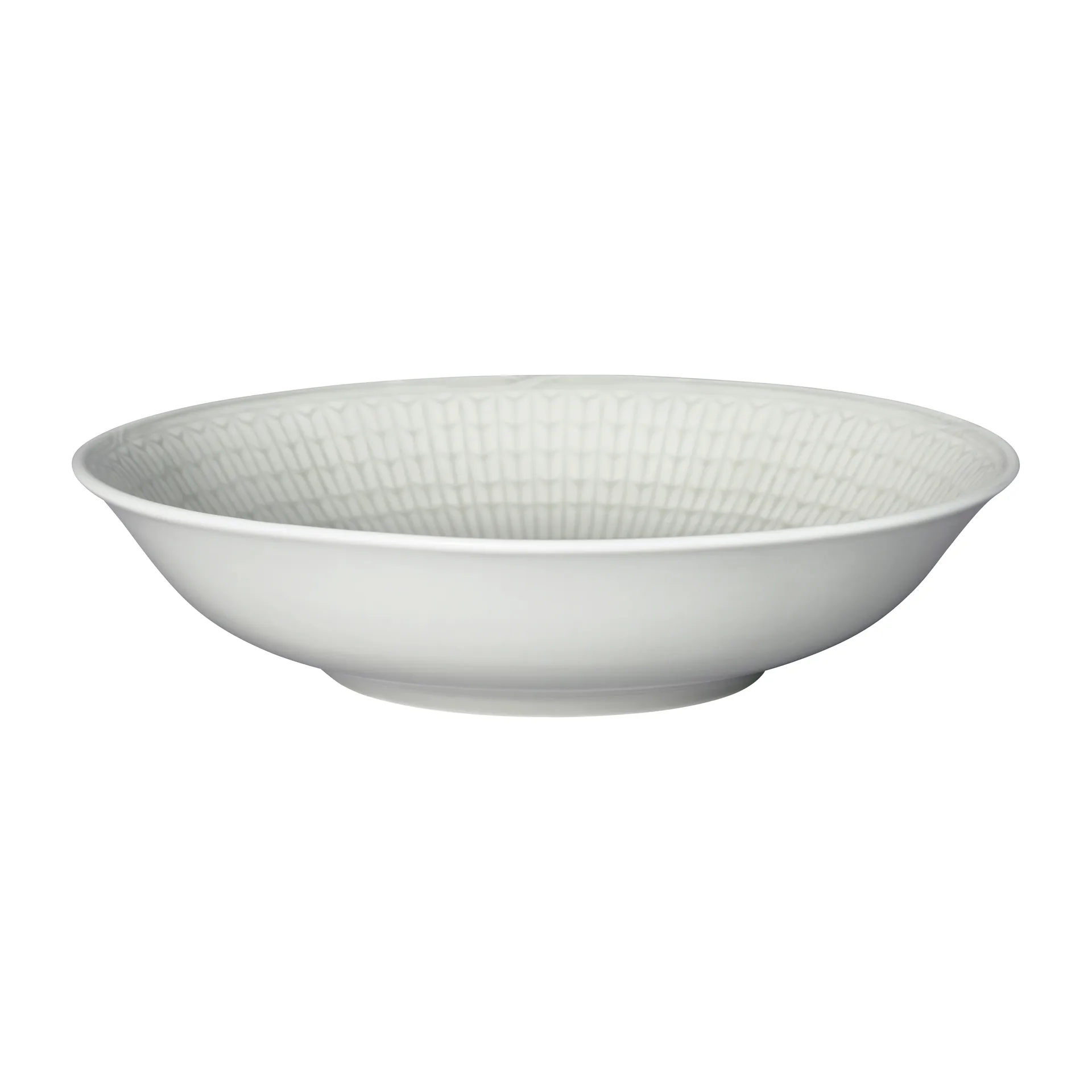 Swedish Grace deep plate 6-pack Mist (grey),  Rörstrand