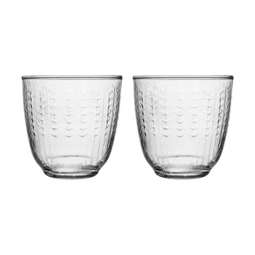 Swedish Grace drinking glass 25 cl 2-pack - Clear - Rörstrand