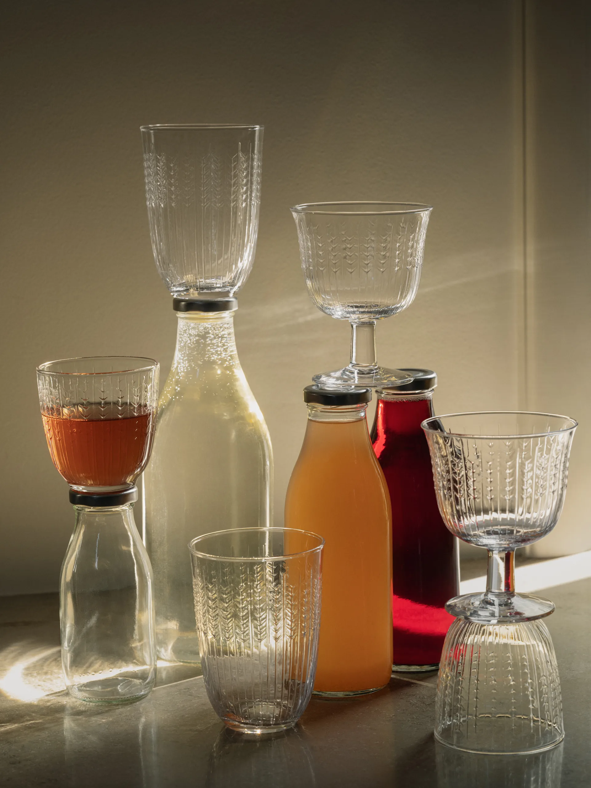 Swedish Grace drinking glass 25 cl 2-pack, Clear Rörstrand