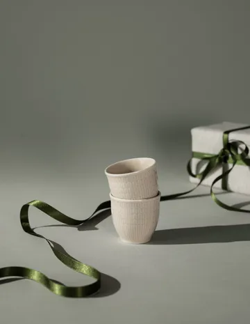 Swedish Grace egg cup 2-pack - Oat - Rörstrand