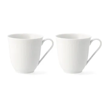 Swedish Grace mug 30 cl 2-pack - snow - Rörstrand