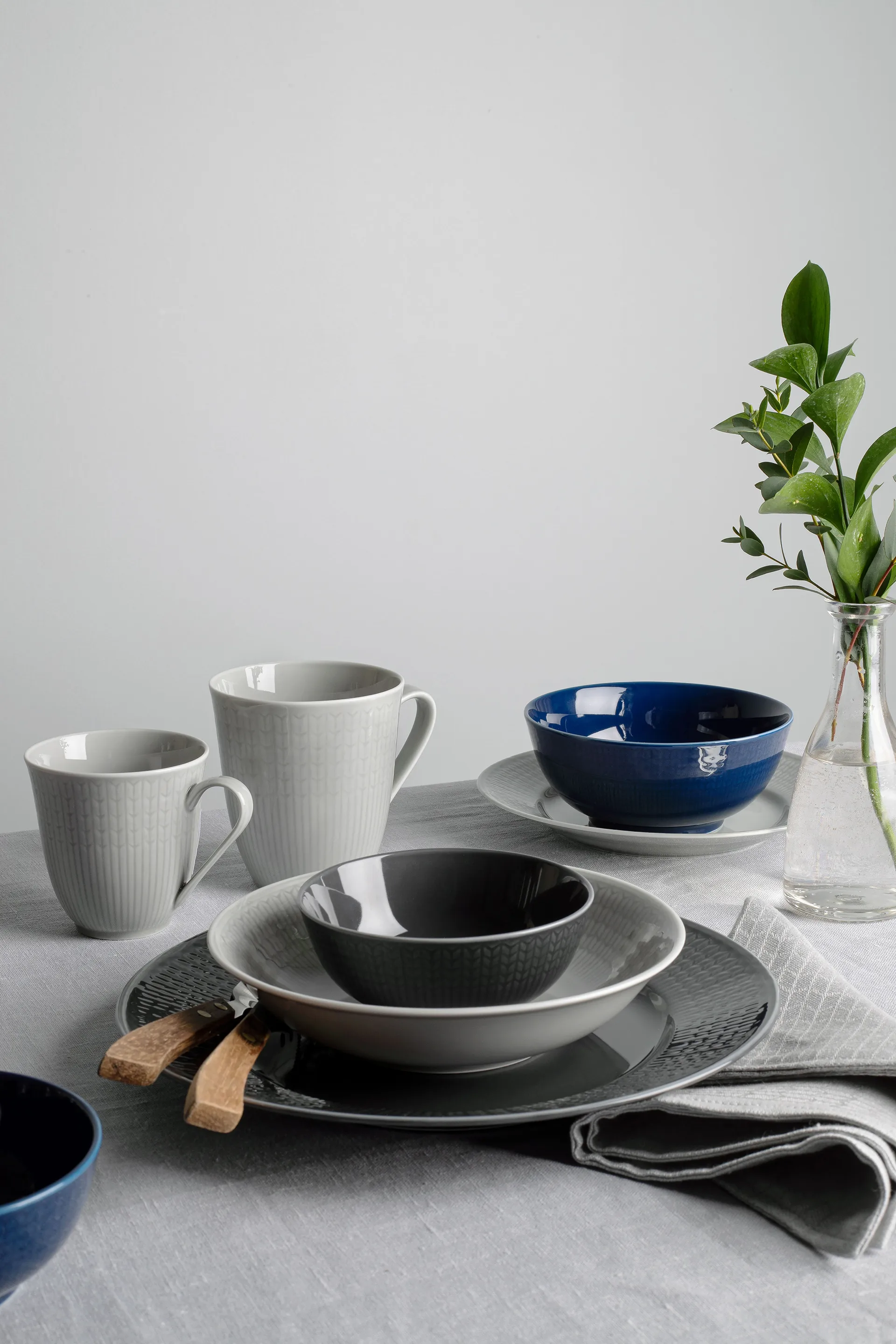 Swedish Grace mug 30 cl, Mist (grey) Rörstrand