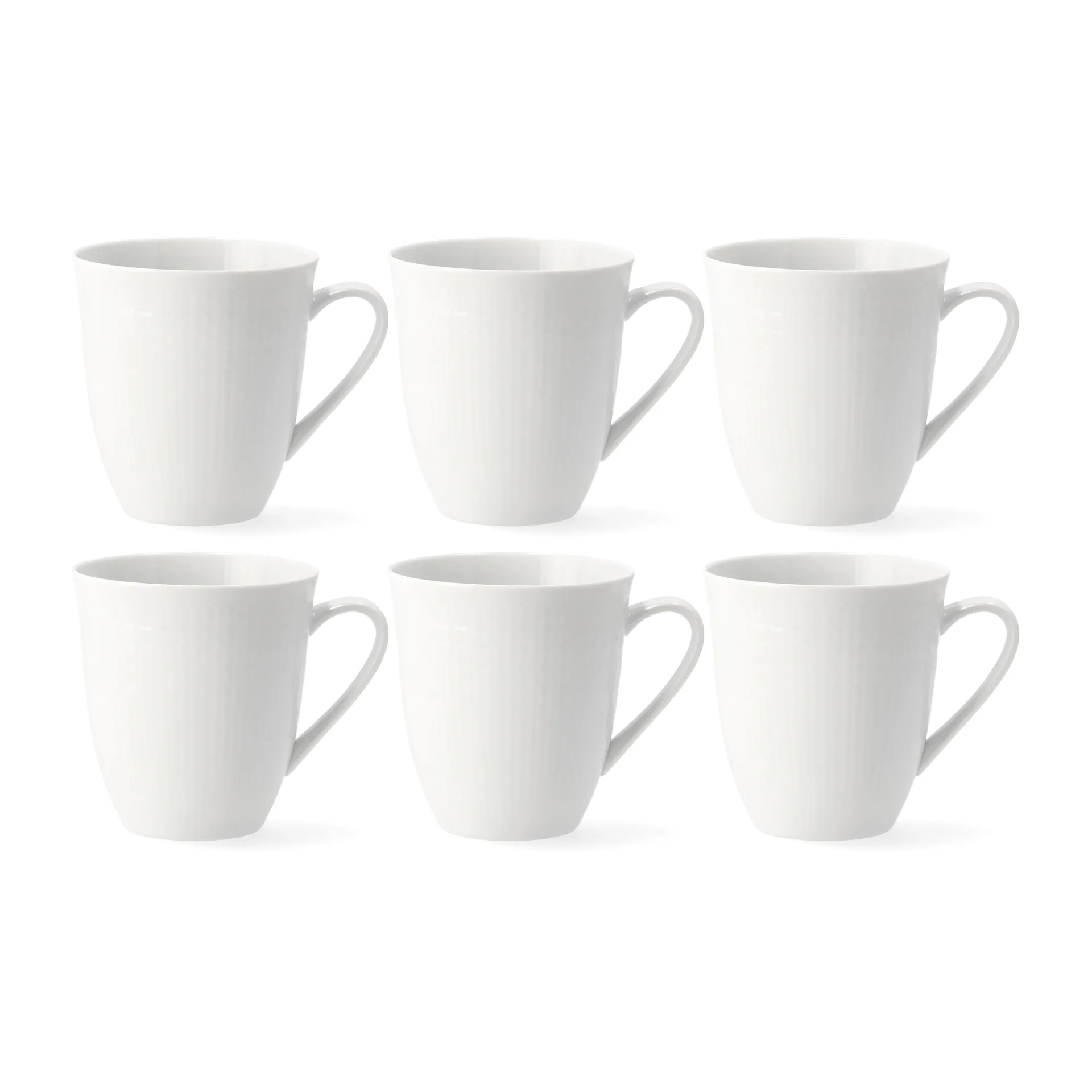 Swedish Grace mug 50 cl, 6-pack snow (white),  Rörstrand