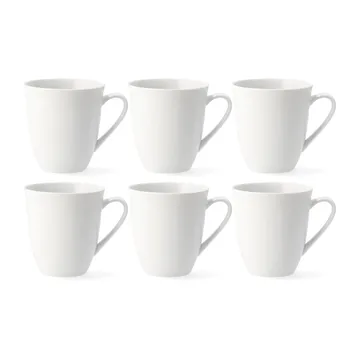 Swedish Grace mug 50 cl, 6-pack snow (white) - Rörstrand