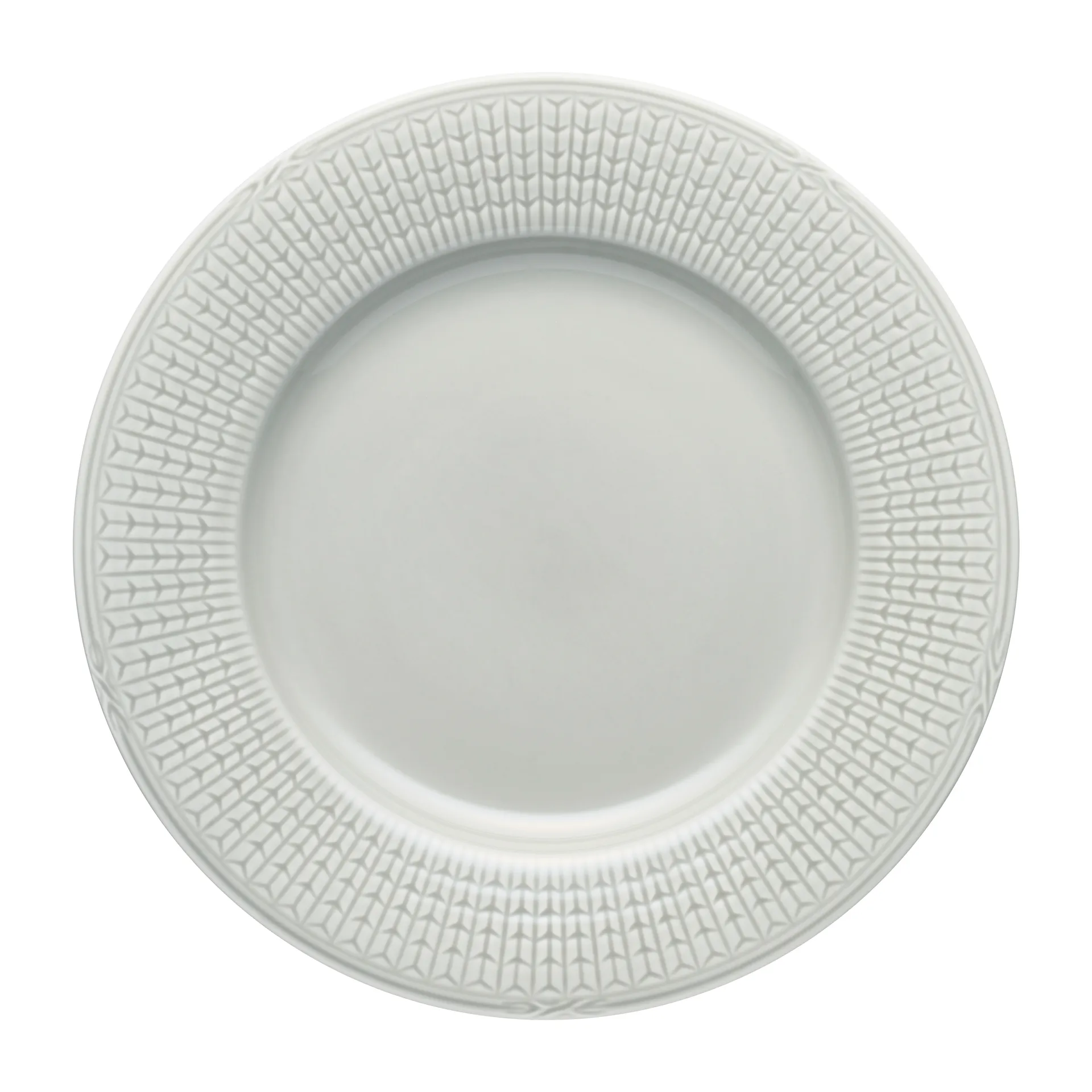 Swedish Grace plate Ø24 cm 6-pack Mist (grey),  Rörstrand