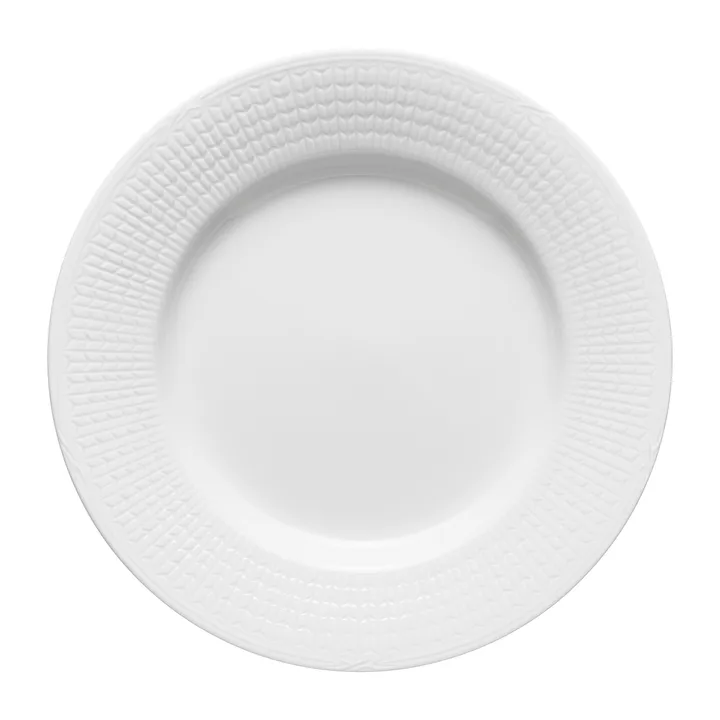 Swedish Grace plate Ø24 cm - Snow (white) - Rörstrand