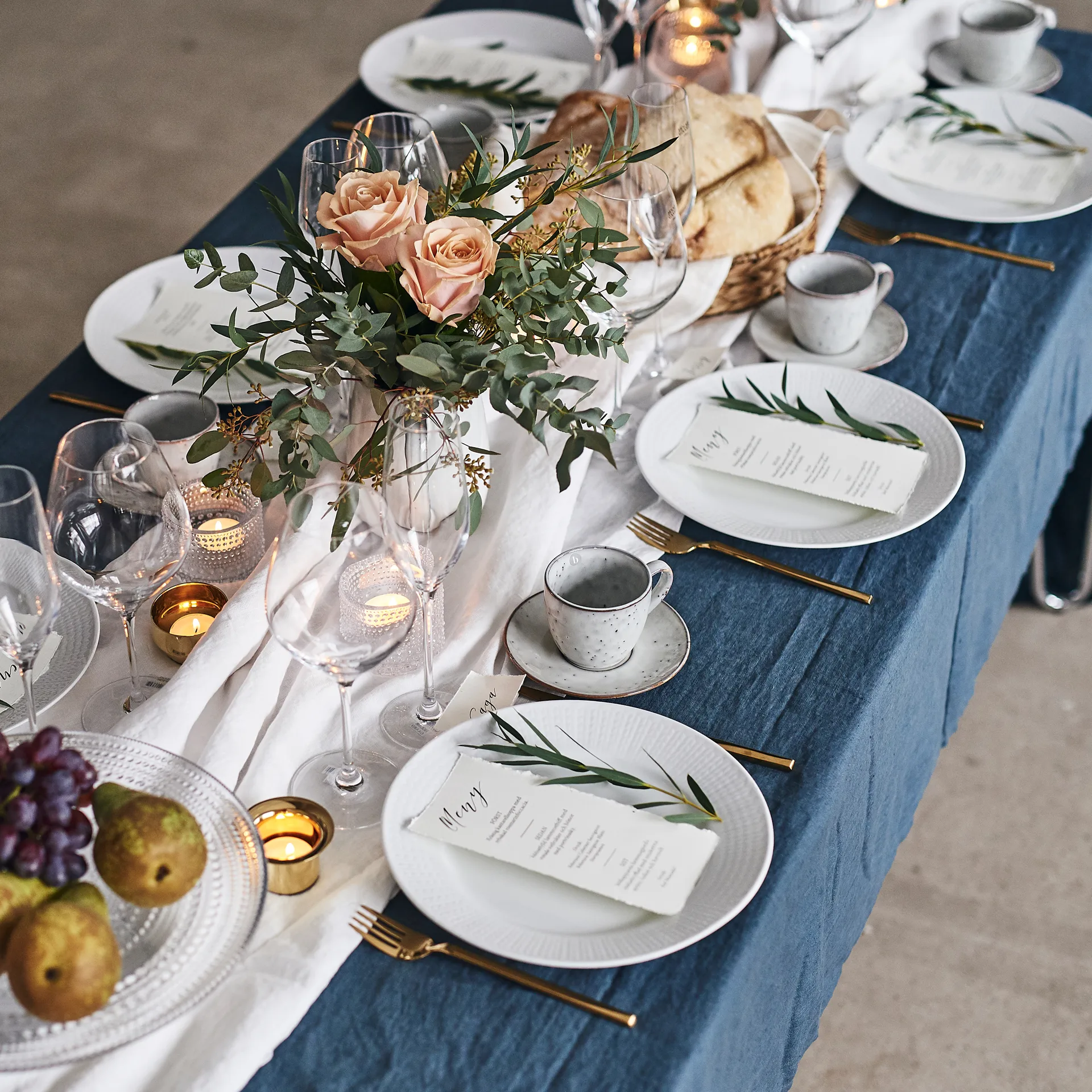 Swedish Grace plate Ø27 cm 8-pack - Snow (white),  Rörstrand