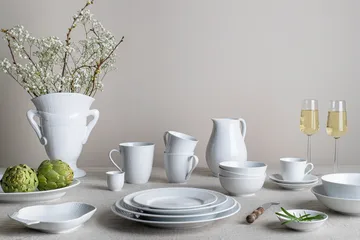 Swedish Grace plate Ø27 cm 8-pack - Snow (white) - Rörstrand