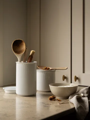 Swedish Grace storage jar L 1.3 L - Snow - Rörstrand