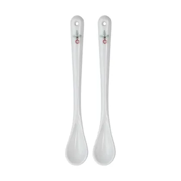 Swedish Grace Winter spoon 15 cm 2-pack - White - Rörstrand
