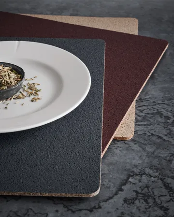 Corki placemat 43x30 cm - Bordeaux - Rosendahl