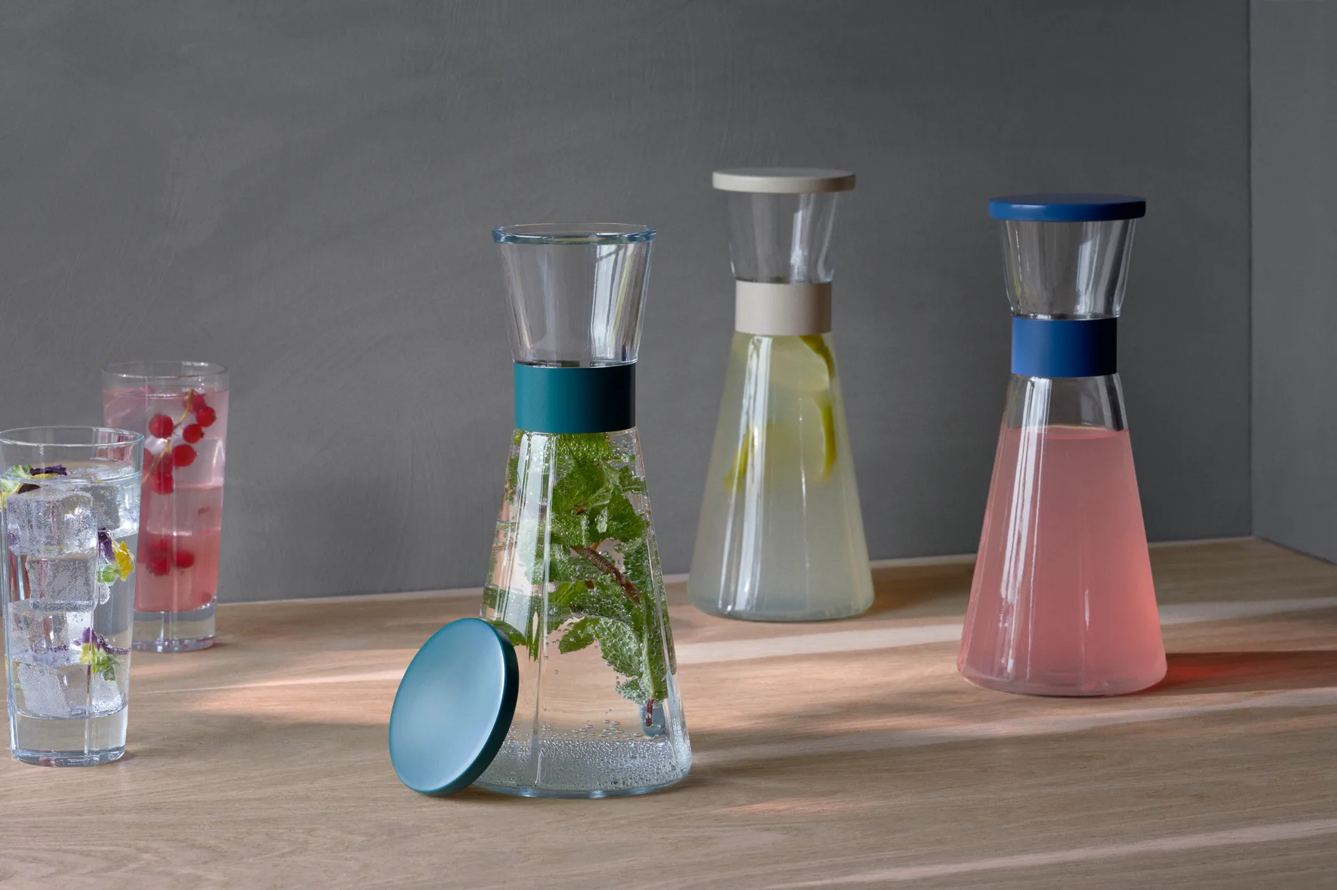 Grand Cru Carafe, Ocean blue Rosendahl