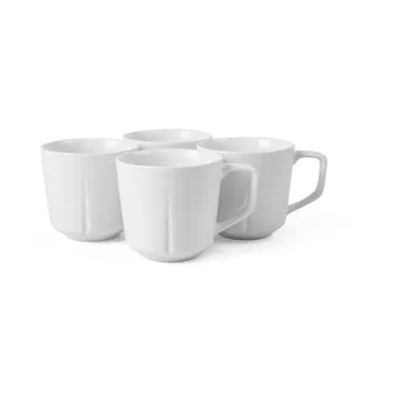 Grand Cru essentials mug 30 cl 4-pack - White - Rosendahl