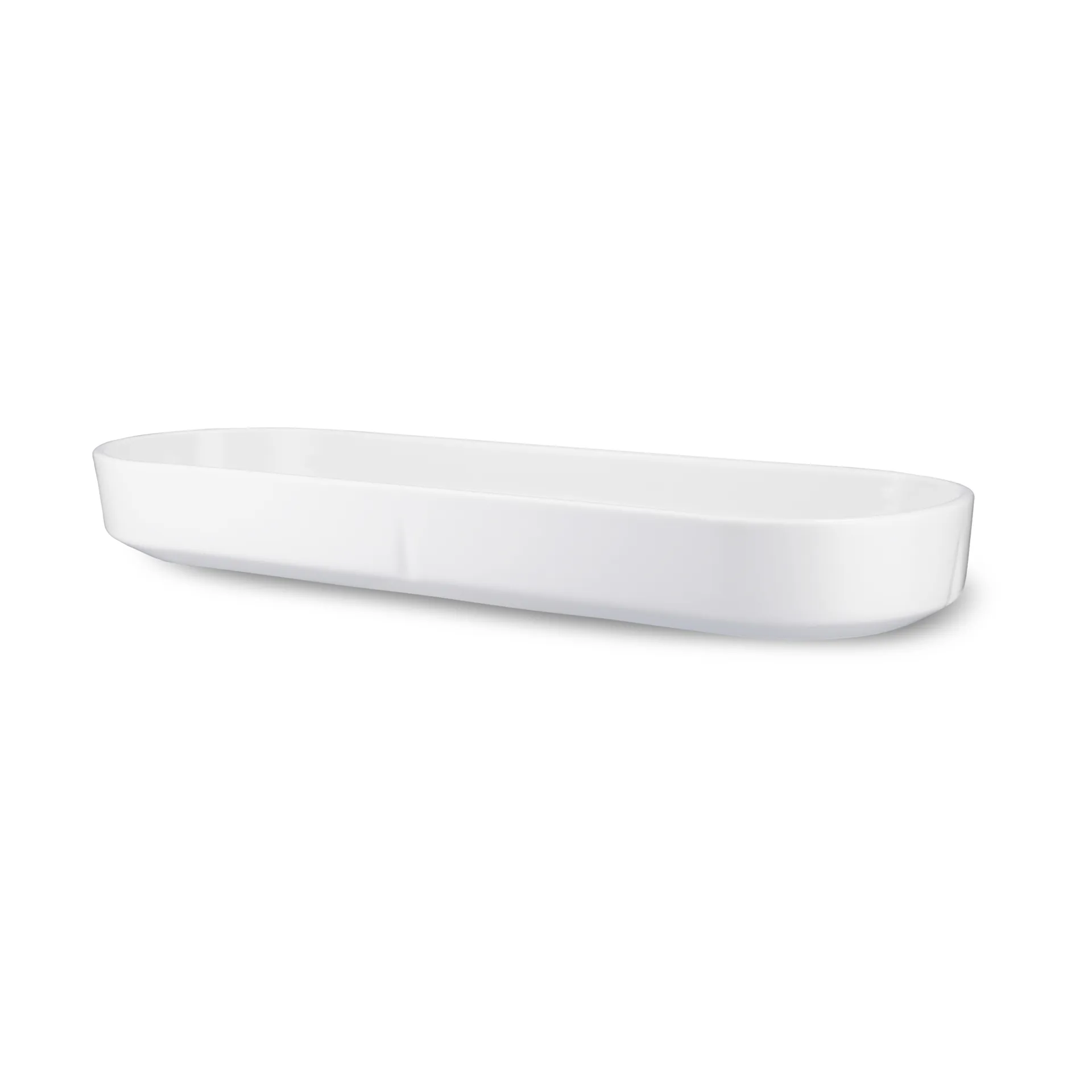 Grand Cru oval serving platter, White, 12x34 cm Rosendahl
