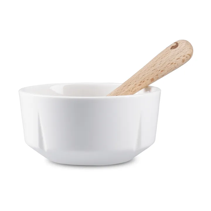 Grand Cru snack bowl and spoon - White, Ø9 cm - Rosendahl