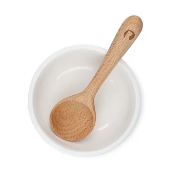 Grand Cru snack bowl and spoon - White, Ø9 cm - Rosendahl