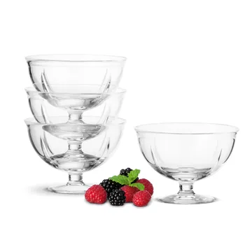 Grand Cru stemmed bowl - 4-pack - Rosendahl