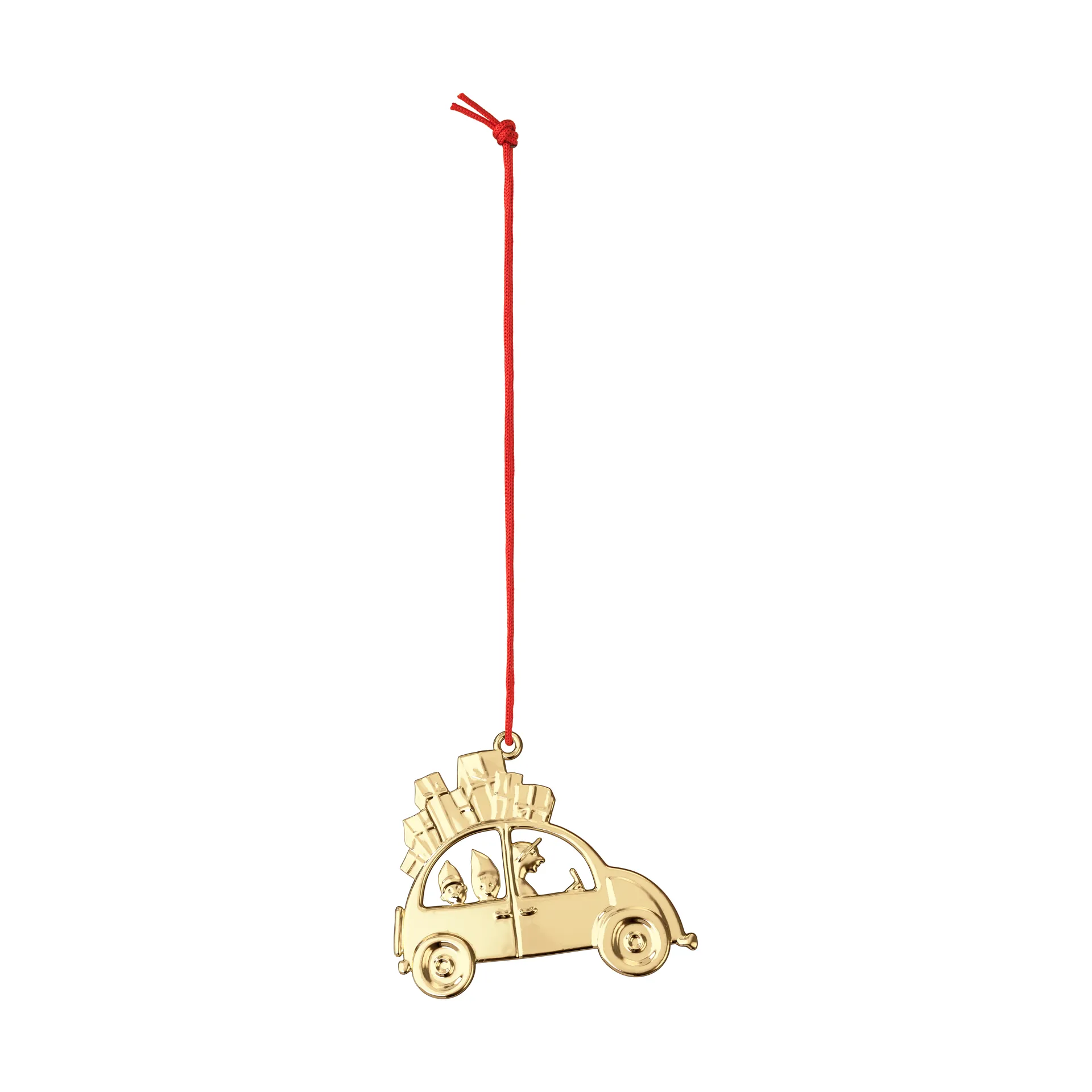 Karen Blixen Christmas car ornament 6.5 cm, Gilded Rosendahl