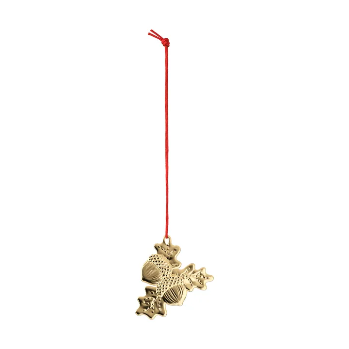 Karen Blixen enchanted acorn hanging decoration - Gilded, 7 cm - Rosendahl