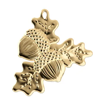 Karen Blixen enchanted acorn hanging decoration - Gilded, 7 cm - Rosendahl