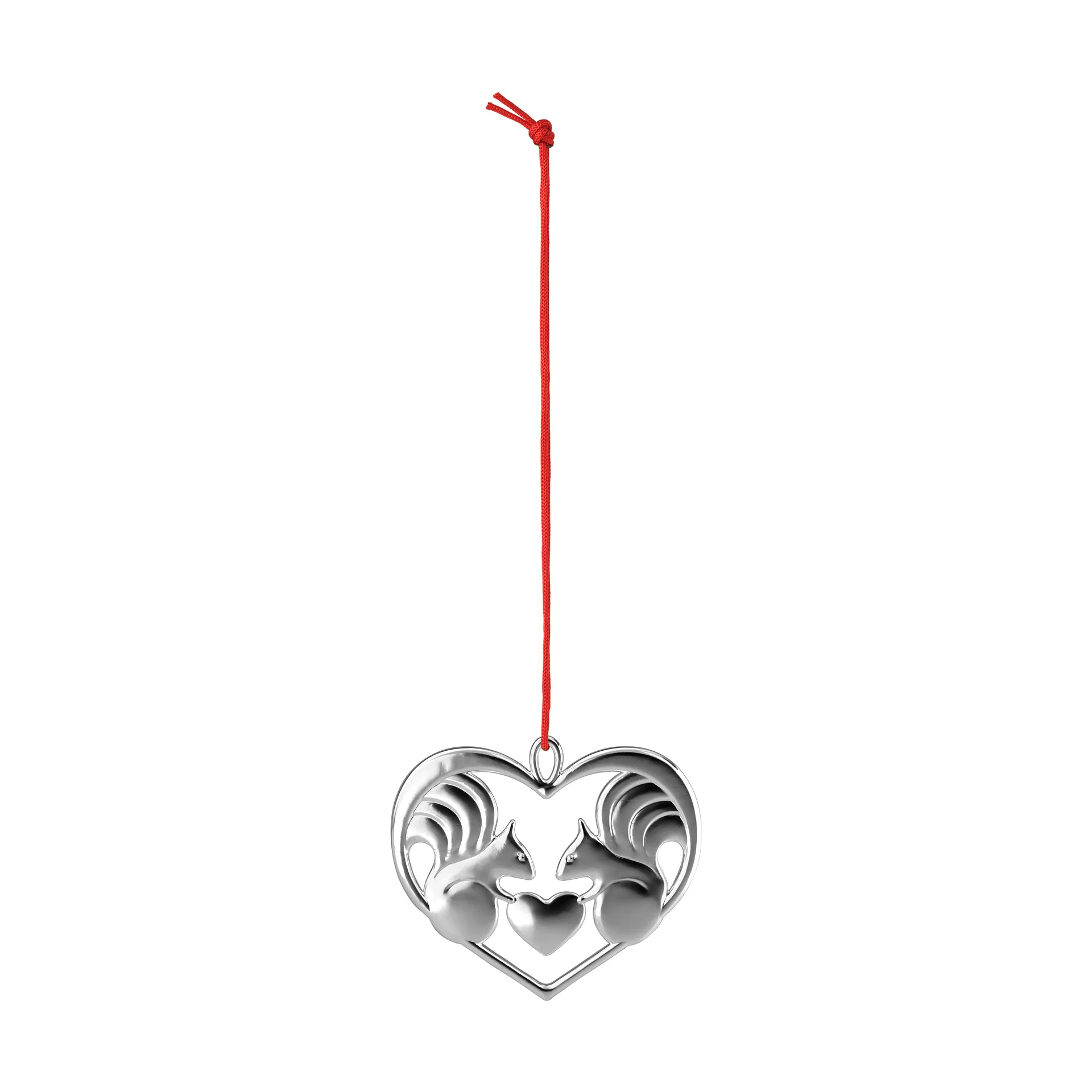 Karen Blixen nuts about you hanging decoration, Silver-plated, 6 cm Rosendahl