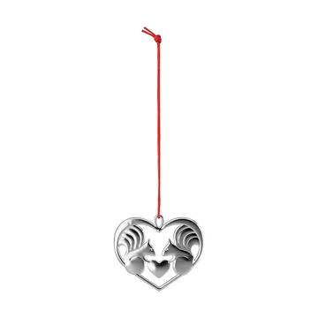 Karen Blixen nuts about you hanging decoration - Silver-plated, 6 cm - Rosendahl