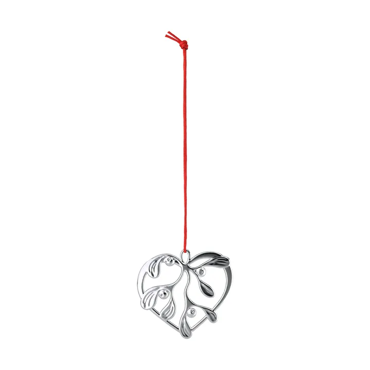 Karen Blixen under the mistletoe - Silver-plated, 6 cm - Rosendahl