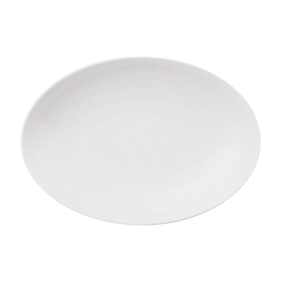 Loft deep serving saucer - oval white, 18.9x26.8 cm Rosenthal
