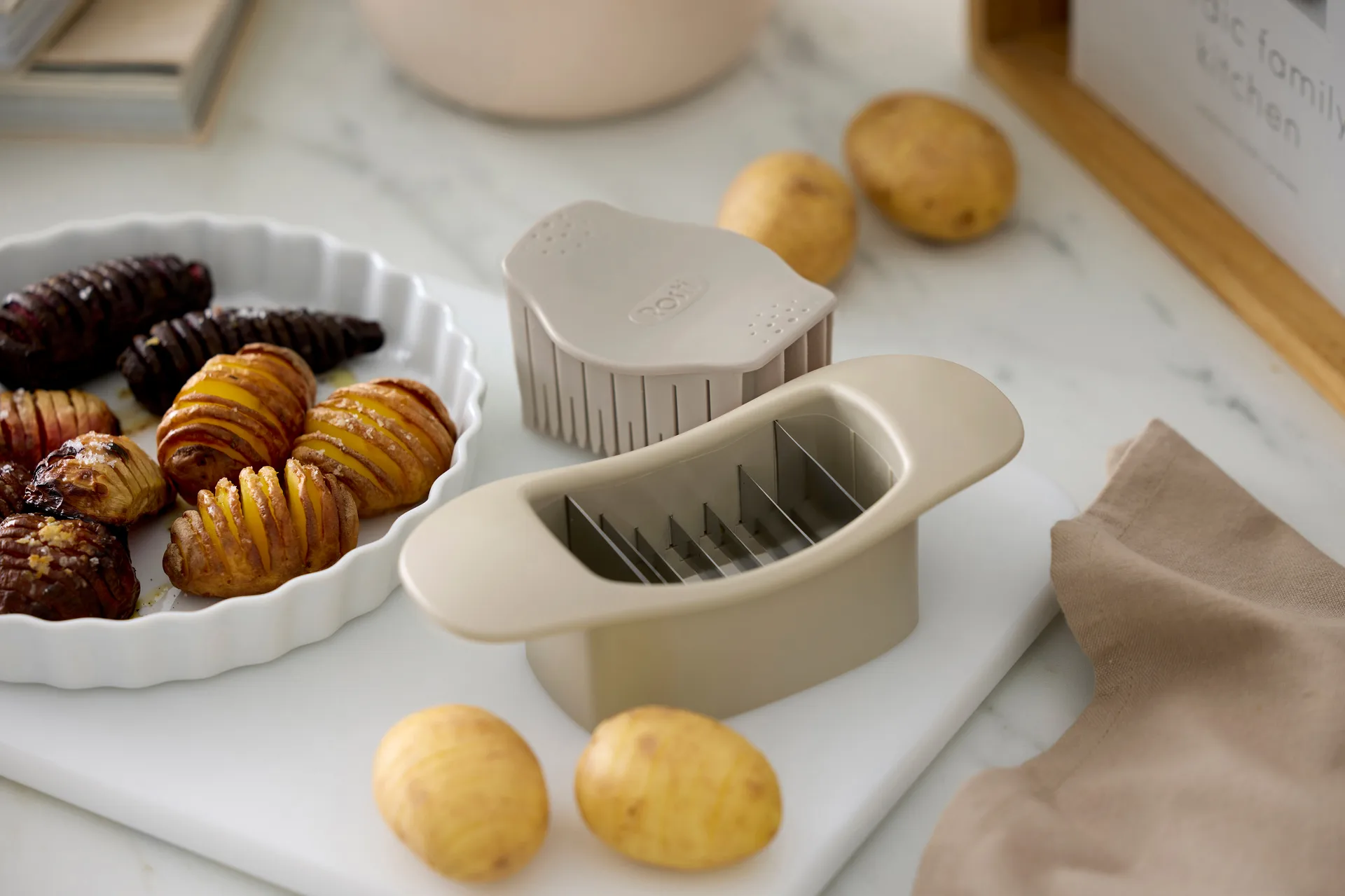 Classic hasselback cutter, Hummus Rosti