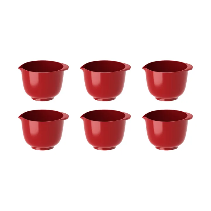 Margrethe mini bowl 25 ml 6-pack - Red - Rosti