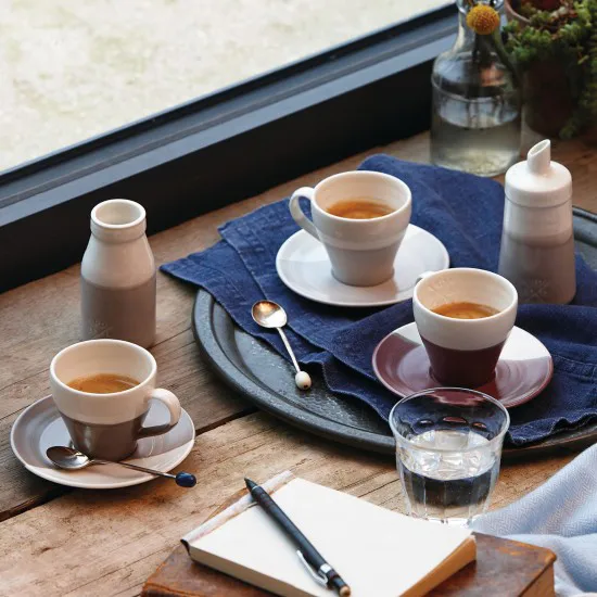 Coffee Studio milk and sugar set, white-grey Royal Doulton
