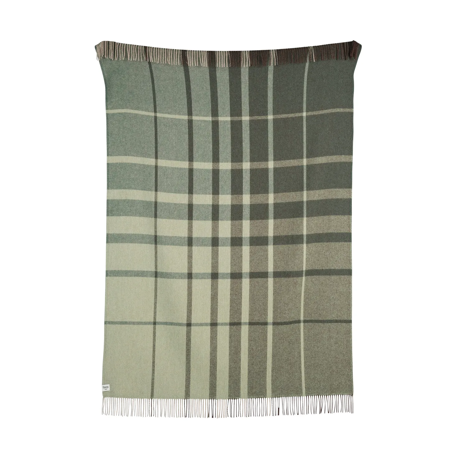 Filos throw 145x220 cm, Green Røros Tweed