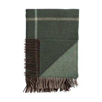 Filos throw 145x220 cm - Green - Røros Tweed