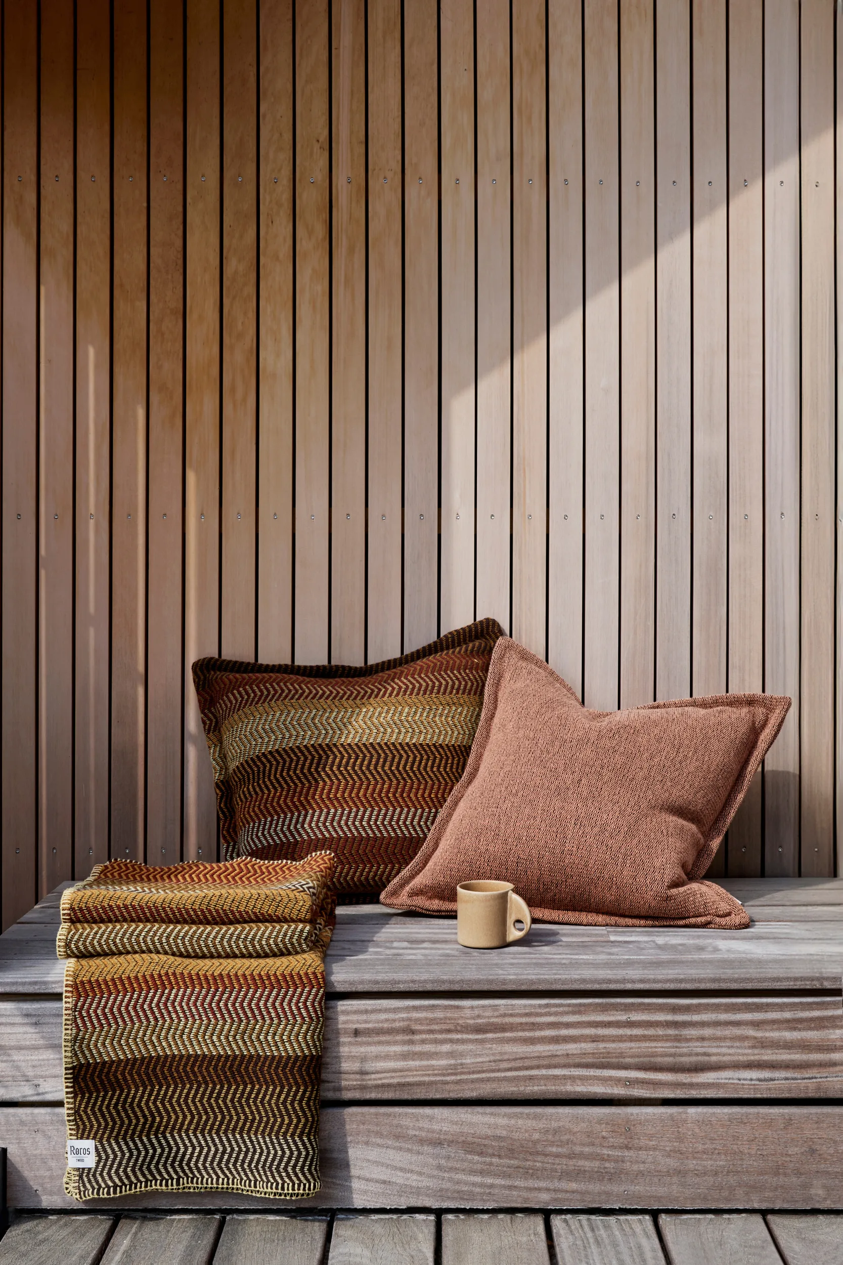 Fri blanket 150x200 cm, Stubble field Røros Tweed