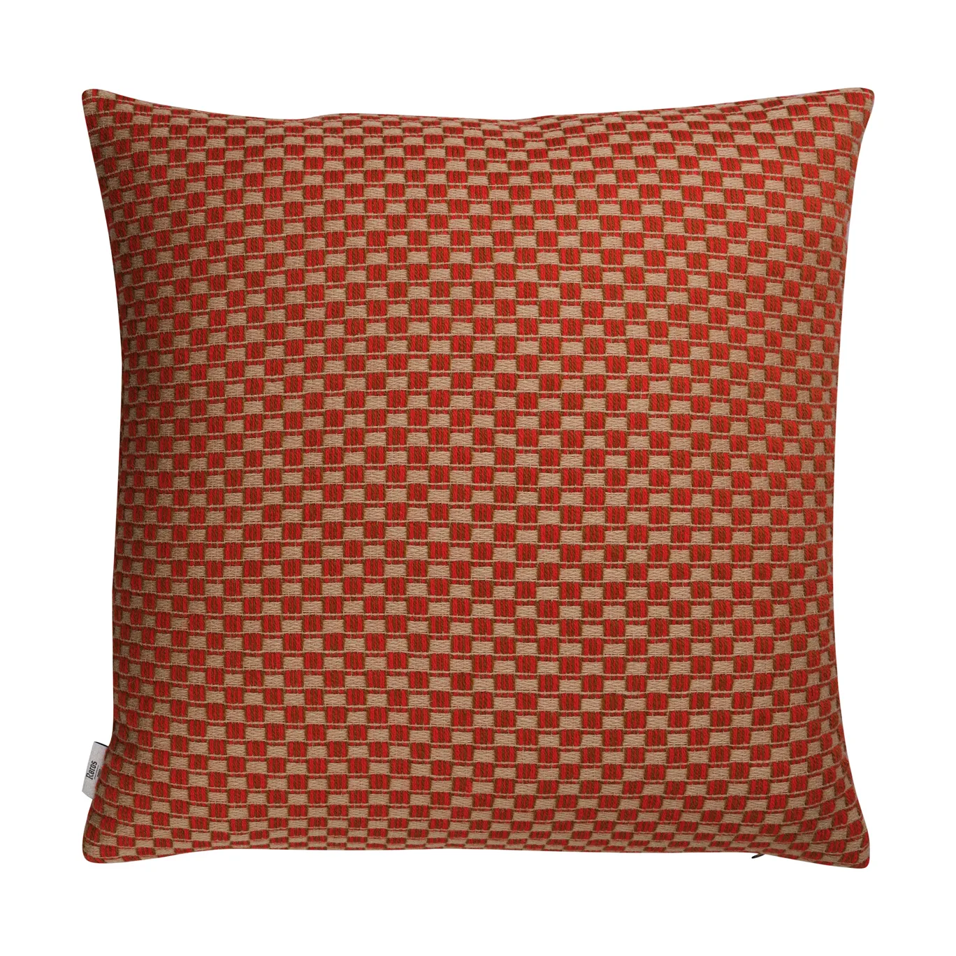 Isak cushion 60x60 cm, Red sumac Røros Tweed