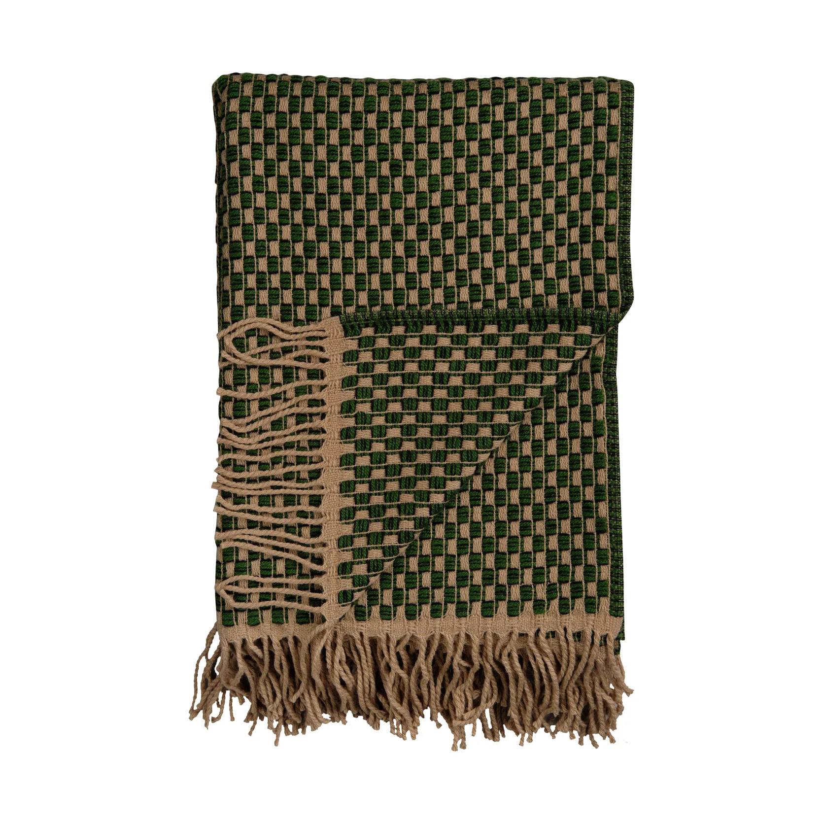 Isak throw 150x210 cm, Meadow Røros Tweed