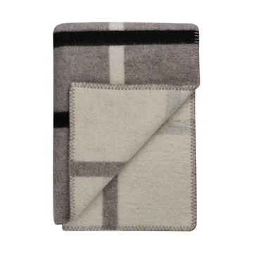 Knut blanket 135x200 cm - Dove grey - Røros Tweed