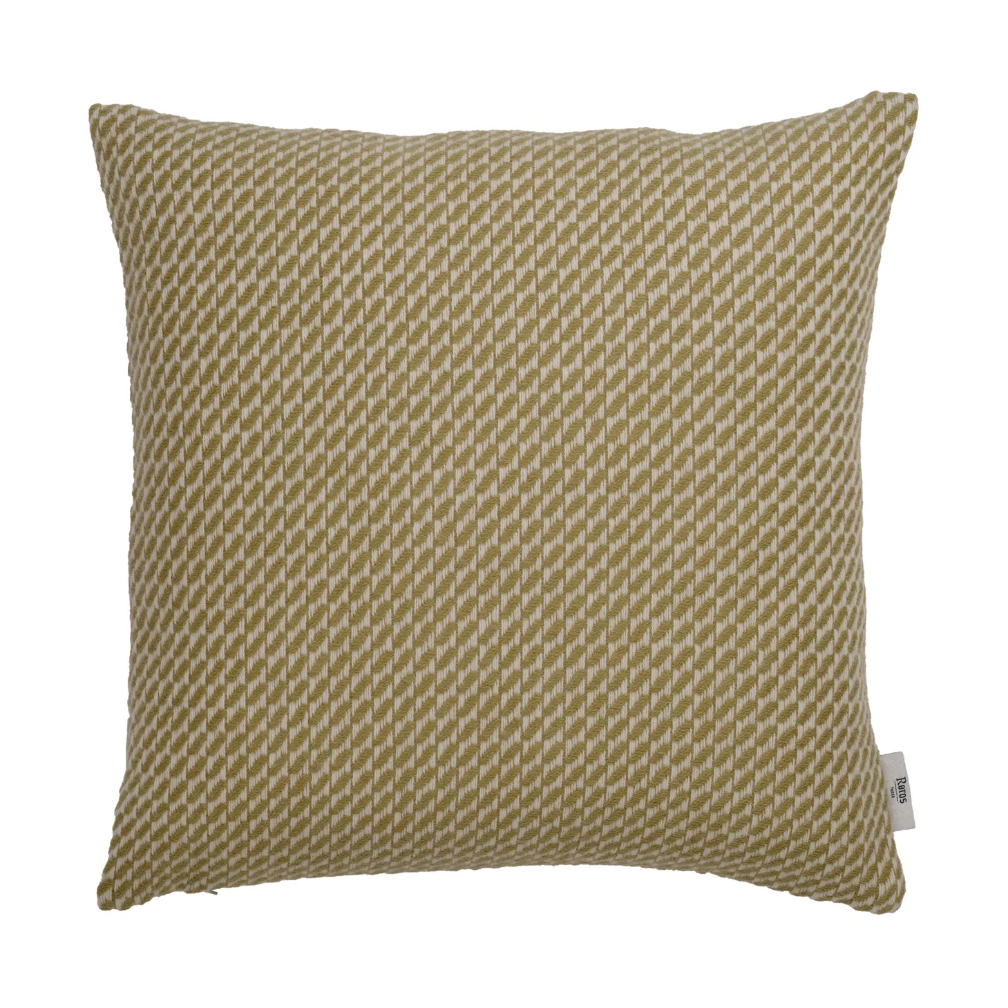 Mello pillow 50x50 cm, Leaf green Røros Tweed