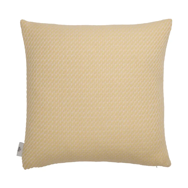 Mello pillow 50x50 cm - Lemon yellow - Røros Tweed