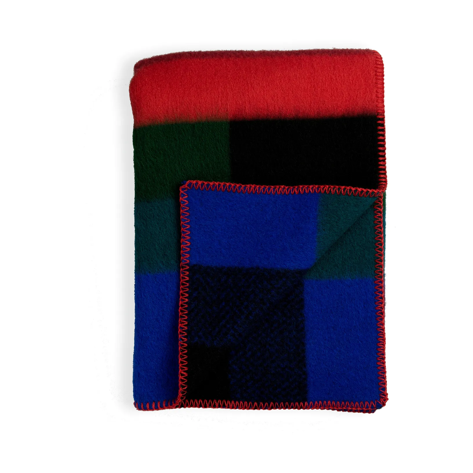 Mikkel blanket 135x200 cm, Dark Røros Tweed