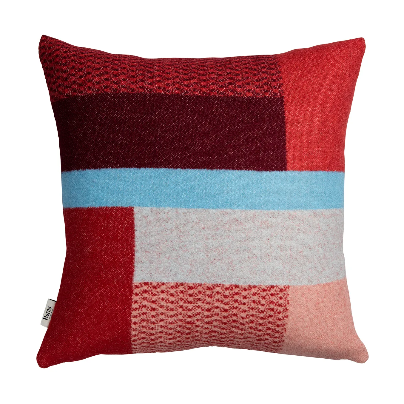 Mikkel cushion 50x50 cm, Red Røros Tweed