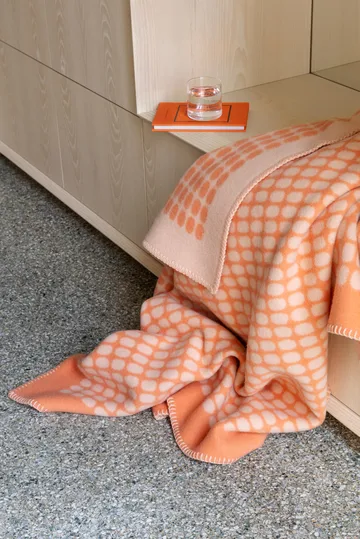 Palette blanket 135x200 cm - Coral - Røros Tweed