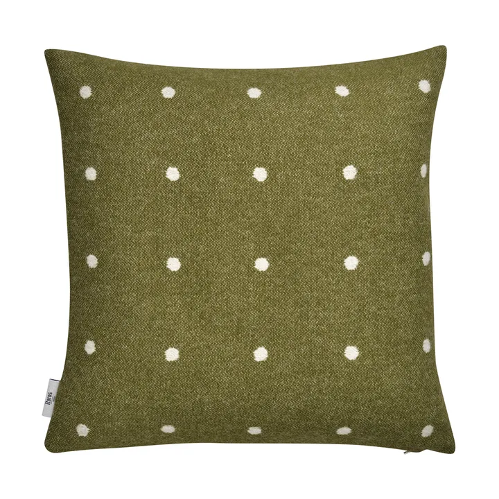 Pastille cushion 50x50 cm - Green moss - Røros Tweed