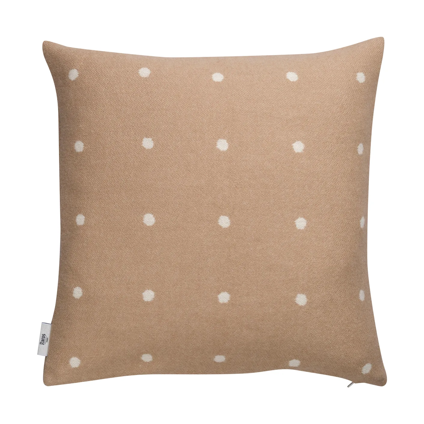 Pastille cushion 50x50 cm, Mushroom Røros Tweed