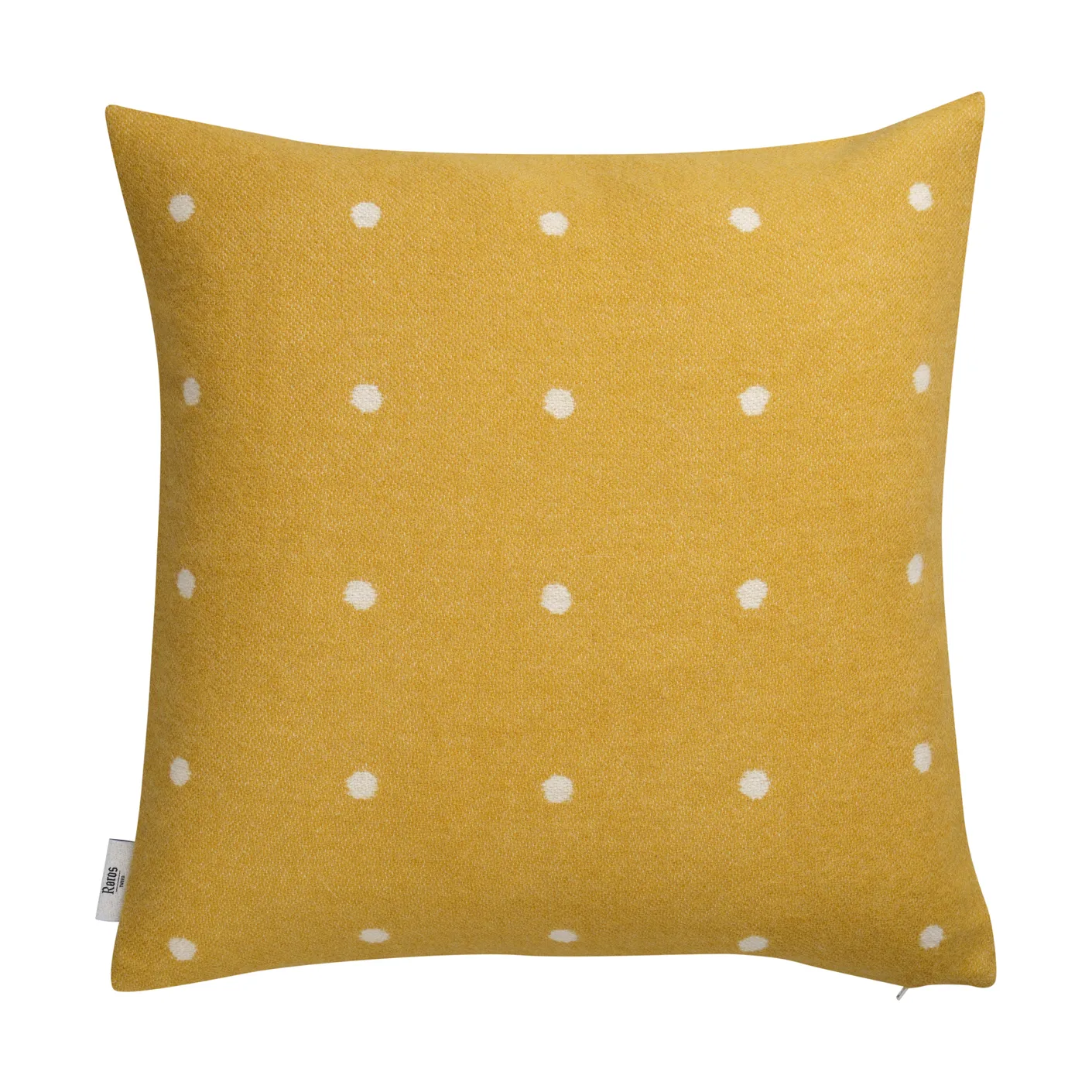 Pastille cushion 50x50 cm, Sun yellow Røros Tweed