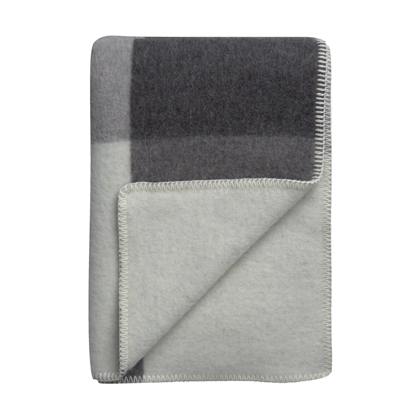 Syndin blanket 135x200 cm, Slate Røros Tweed