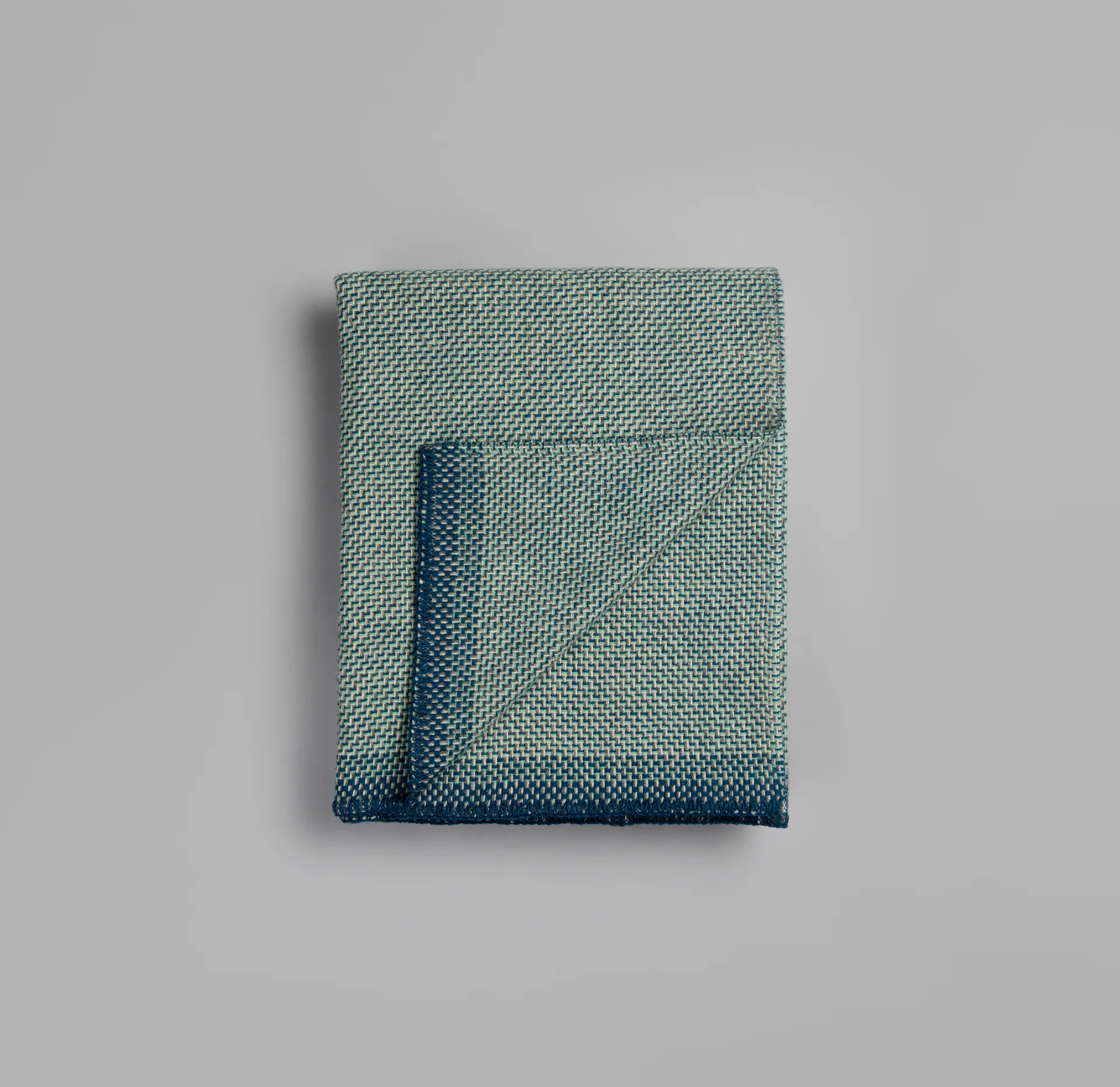 Una blanket 150x200 cm, Blue Røros Tweed